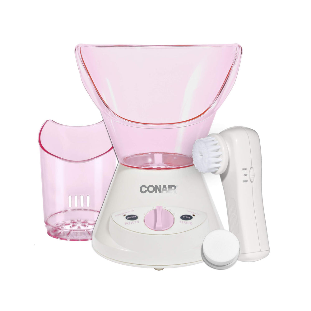 Conair True Glow front view compact facial sauna, easy at-home steaming