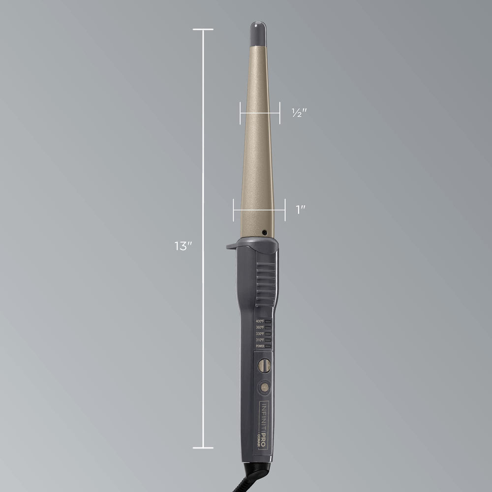 Conair You Curl barrel surface detail showing smooth tourmaline ceramic for even heat
