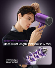 CONFU diffuser attachment closeup enhancing curls and protecting hair texture