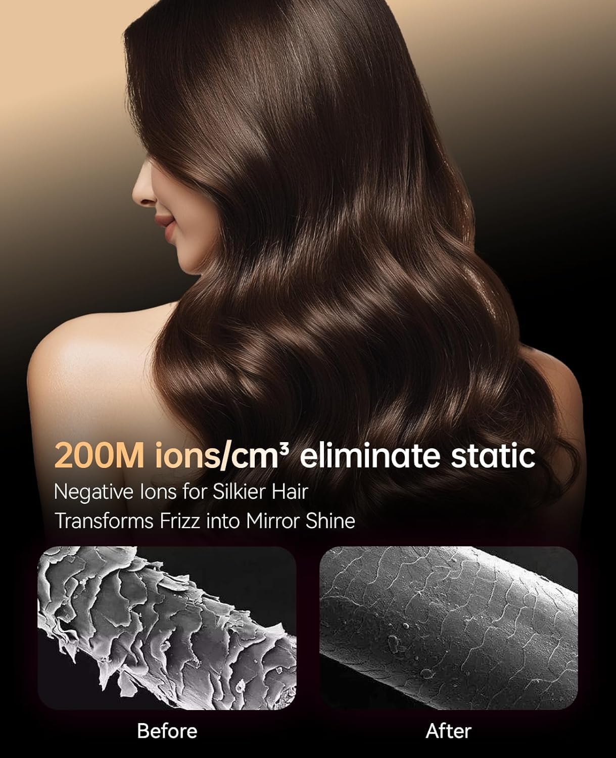CONFU hair dryer diffuser attachment enhancing natural curls and volume