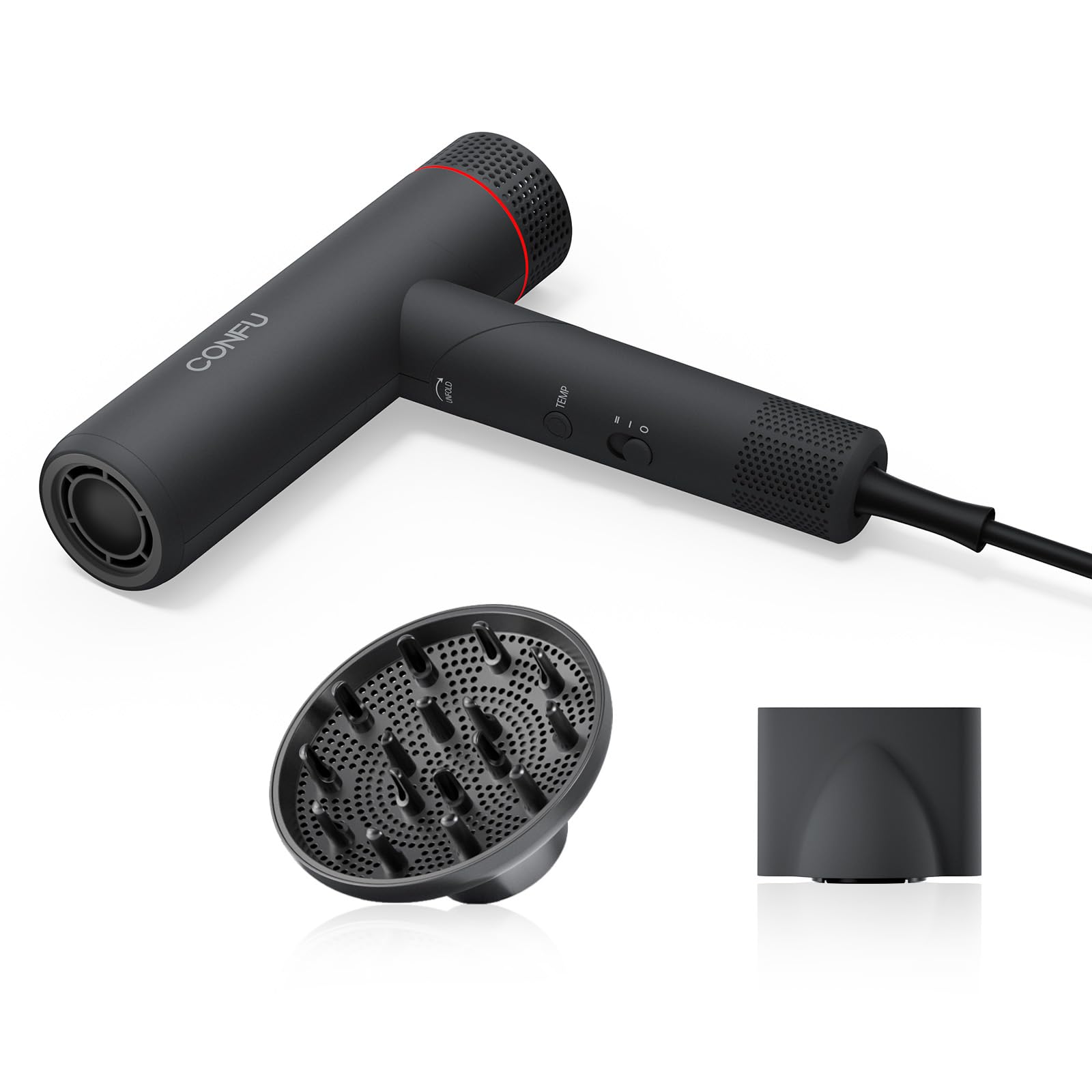 CONFU self‑cleaning demo reversing airflow to extend device lifespan