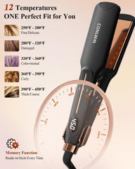 CONLWIN LED temperature display and buttons for precise heat control