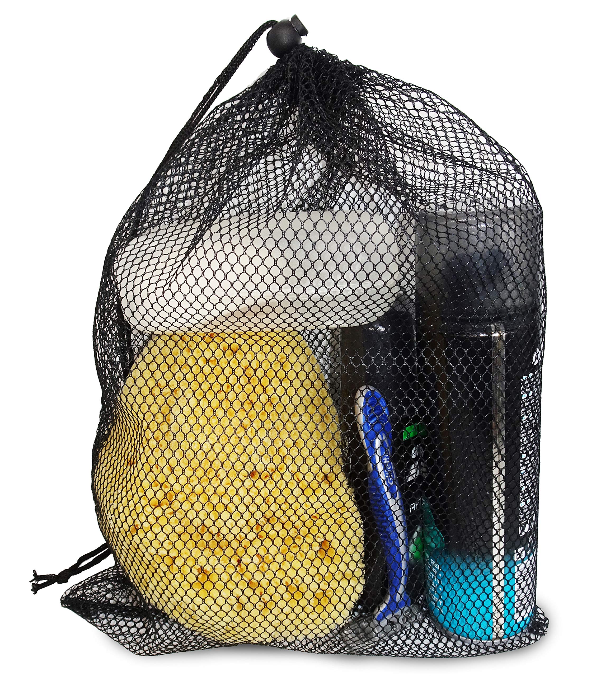 Constantia Beauty sponge hanging to dry in bathroom for quick-dry benefit
