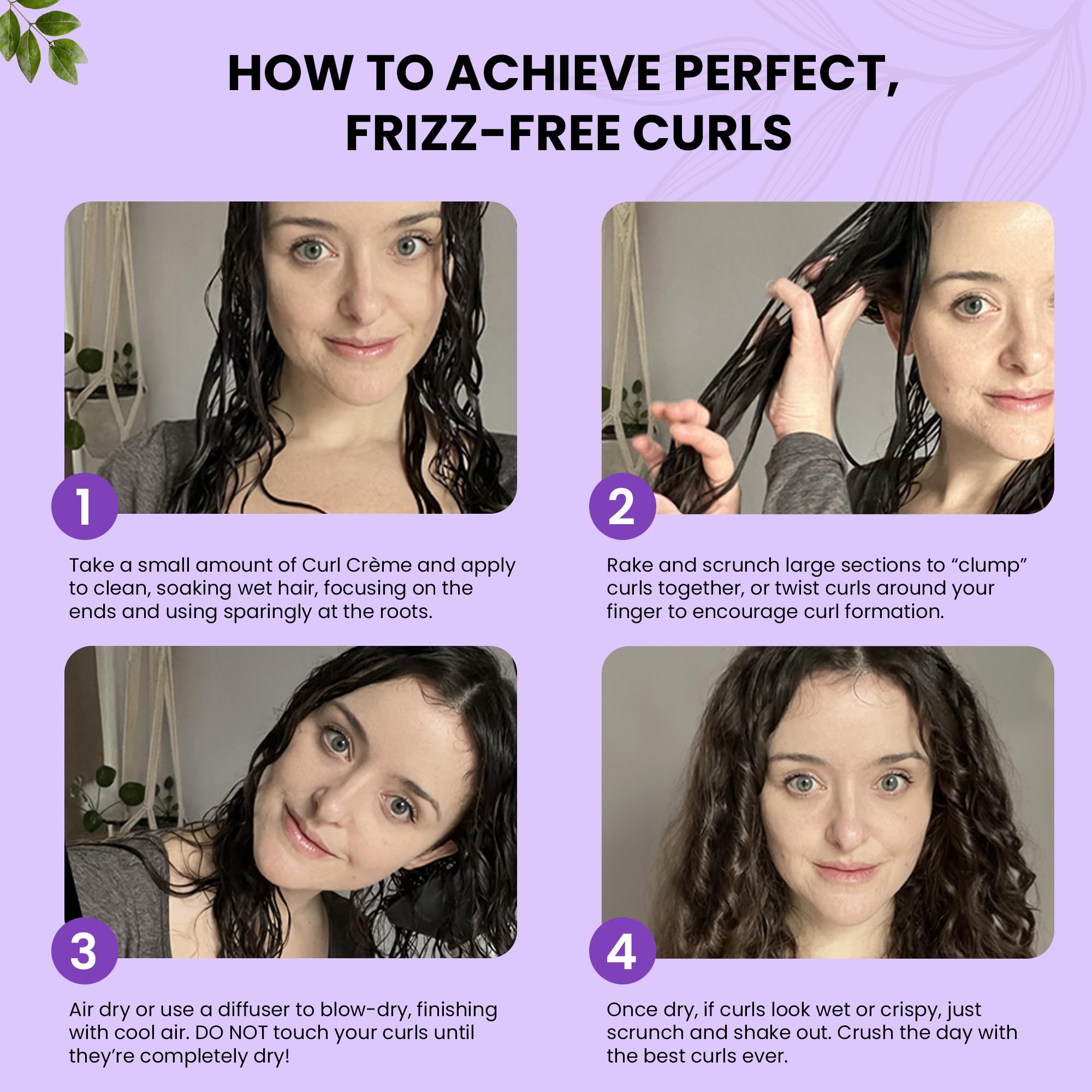 Controlled Chaos model with outdoor curls showing long-lasting definition and natural movement