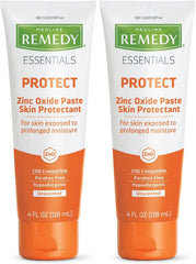 ConvaTec Medline Remedy paste texture closeup demonstrating protective barrier