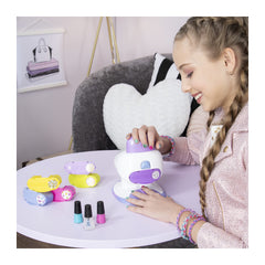 Cool Maker lineup of GO GLAM polish bottles highlighting color options