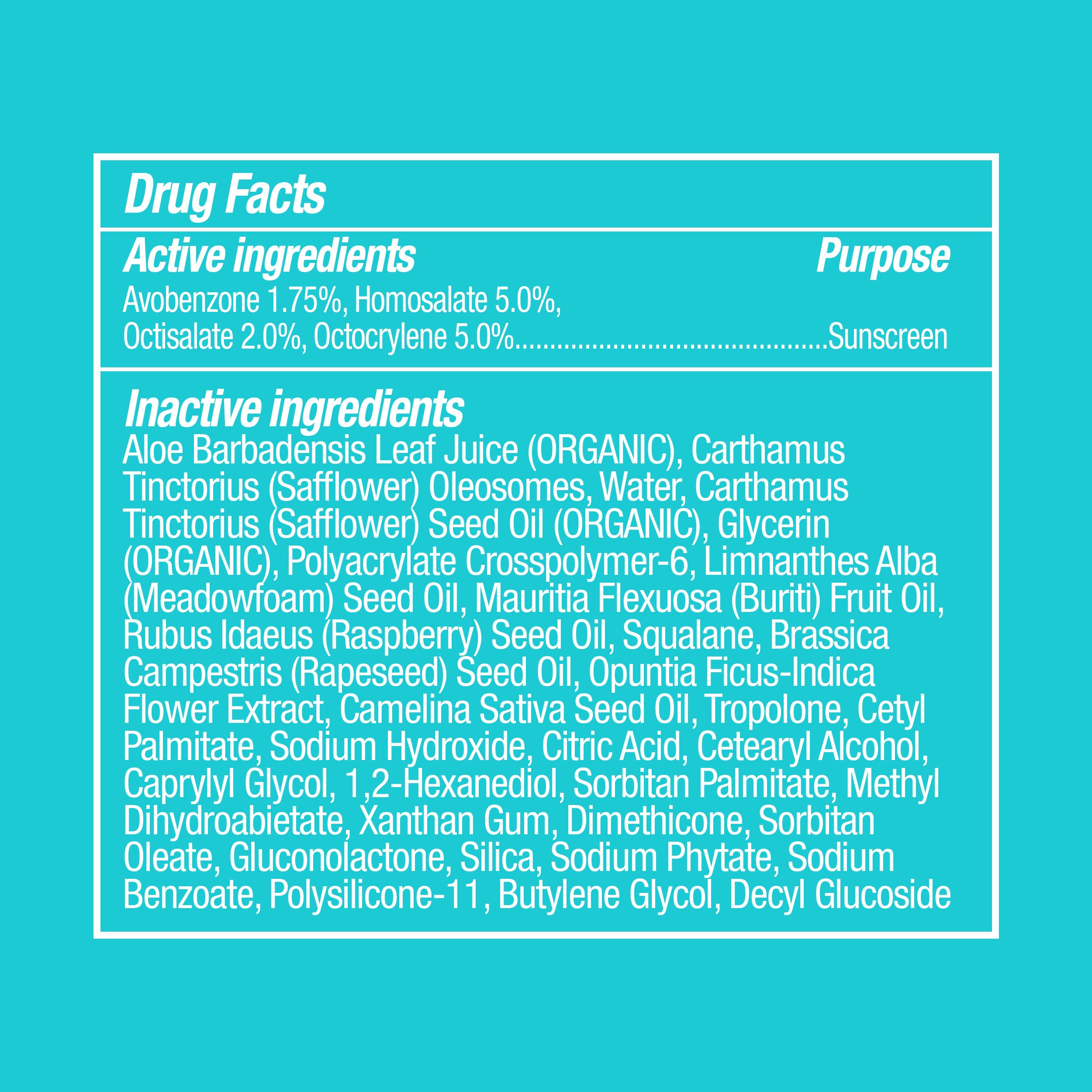 COOLA face sunscreen tucked in travel pouch for on-the-go reapplication