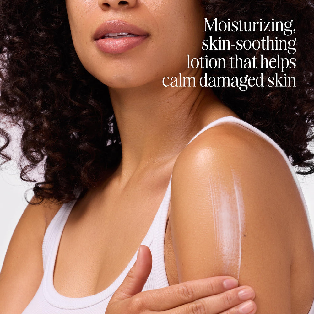 COOLA lotion texture close-up highlighting lightweight creamy consistency and hydration