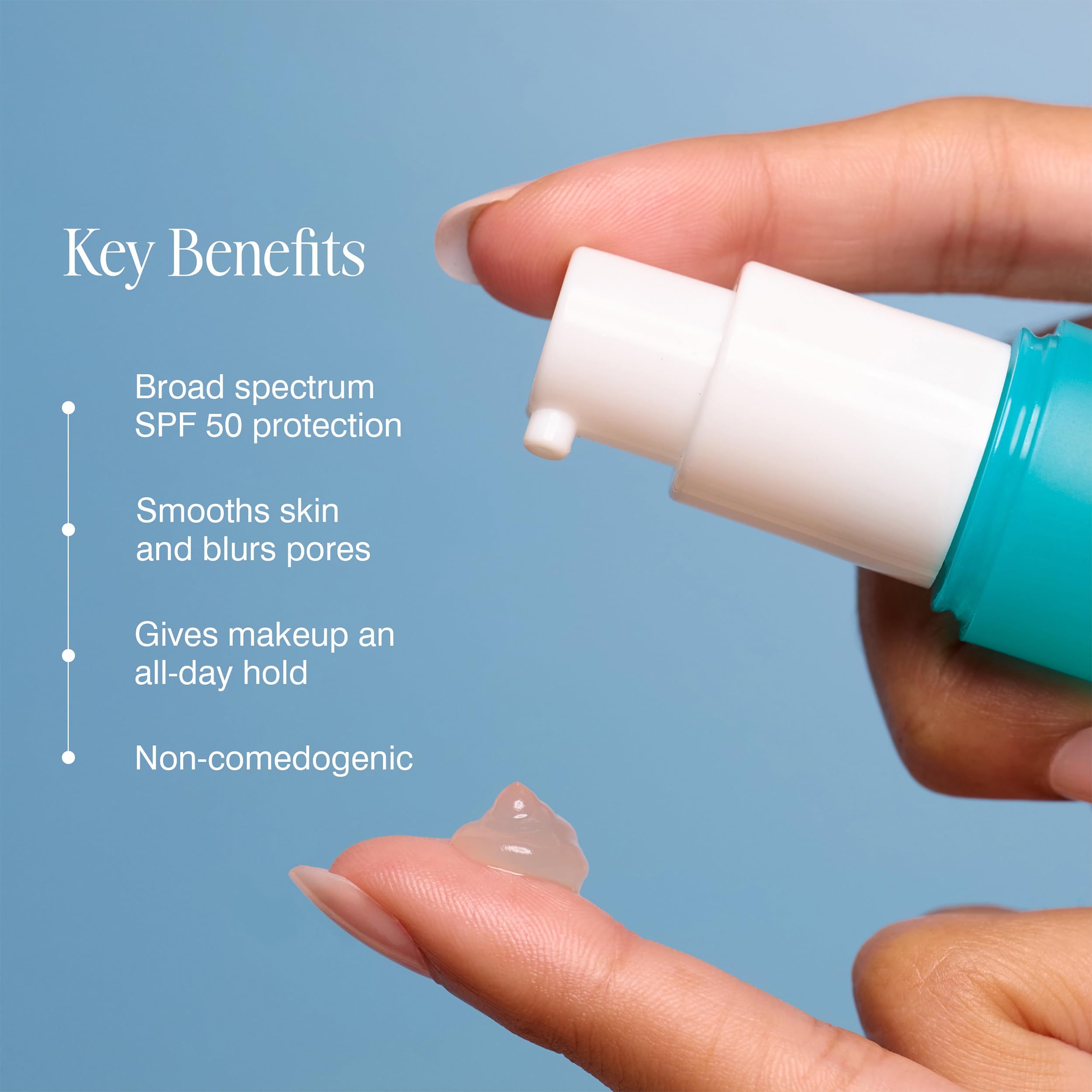 COOLA texture close-up demonstrating smooth, blendable formula
