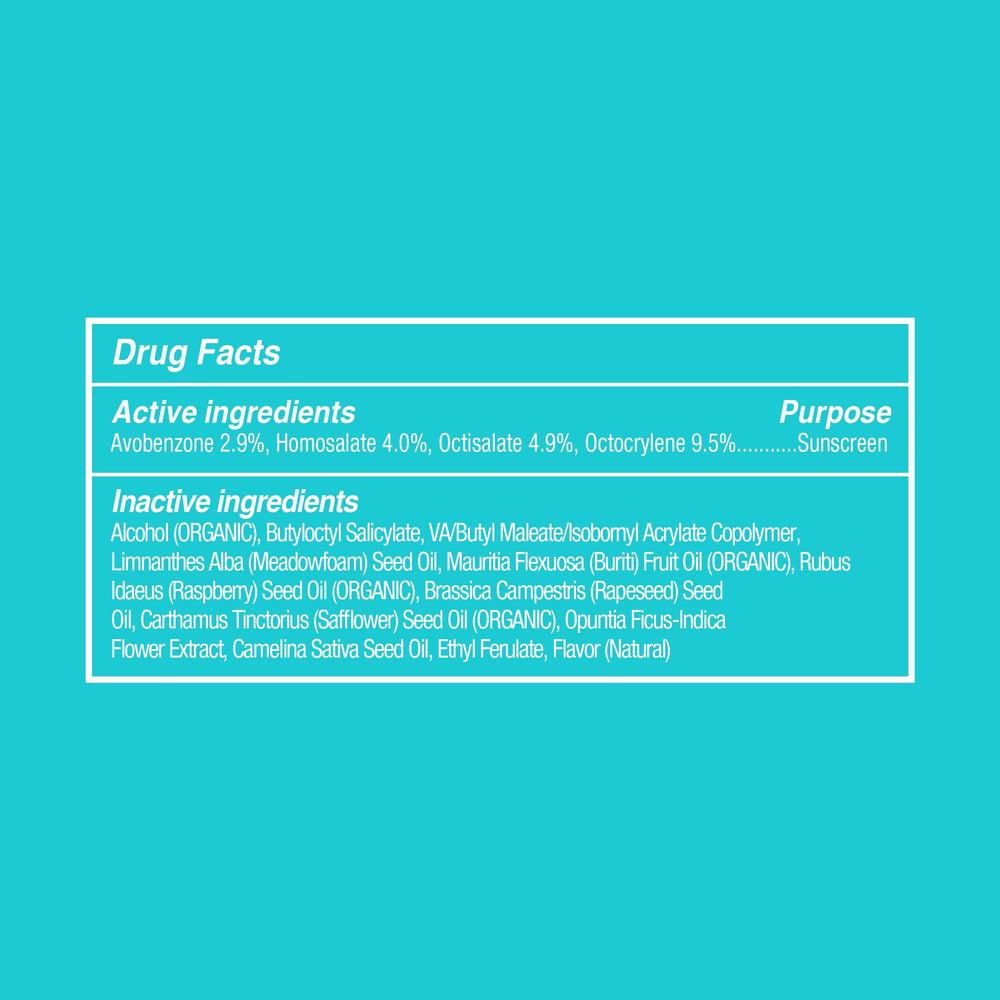 COOLA open cap close detail indicating travel‑ready packaging and secure seal