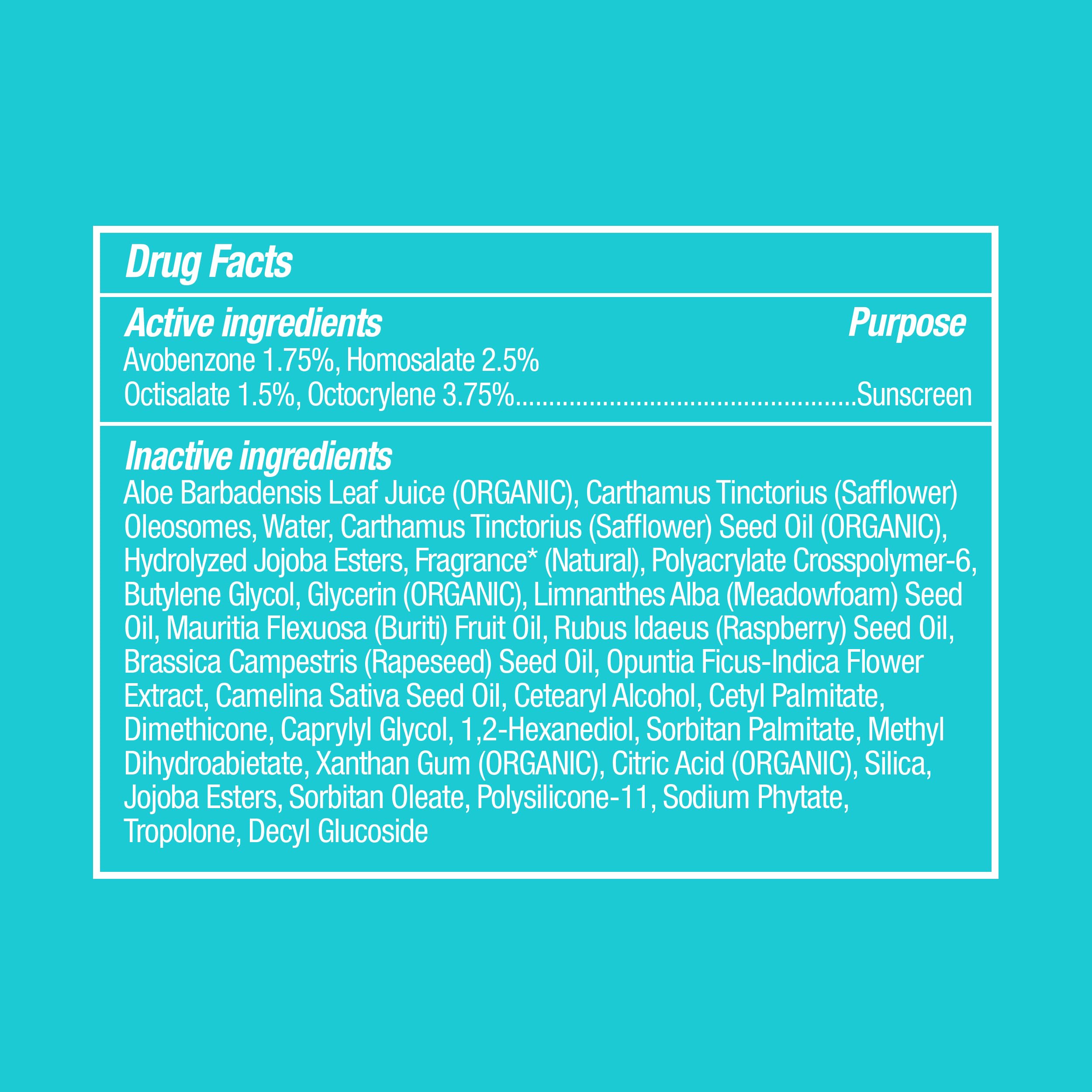 COOLA hand near nose suggesting tropical coconut scent appeal