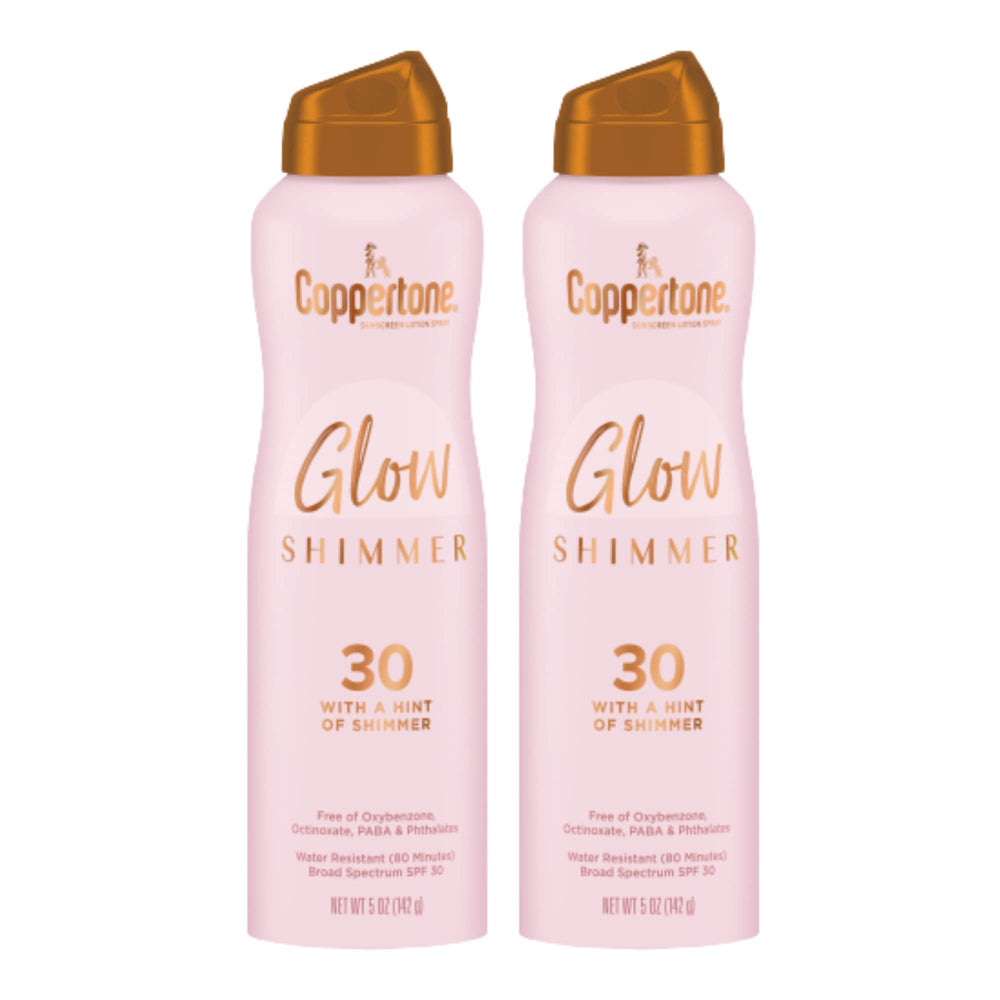 Coppertone front packaging showing two 5 oz bottles and SPF 30 protection