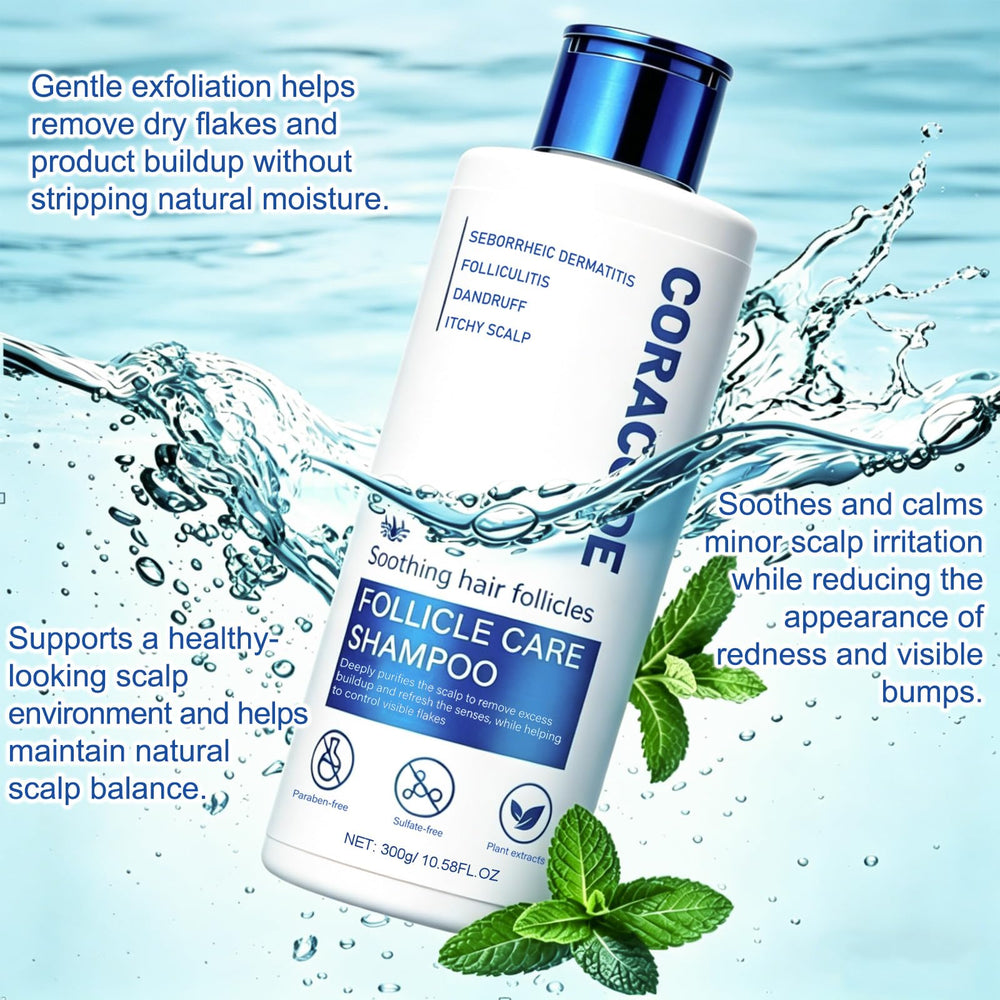 CORACODE back label with ingredients and usage directions for clarity