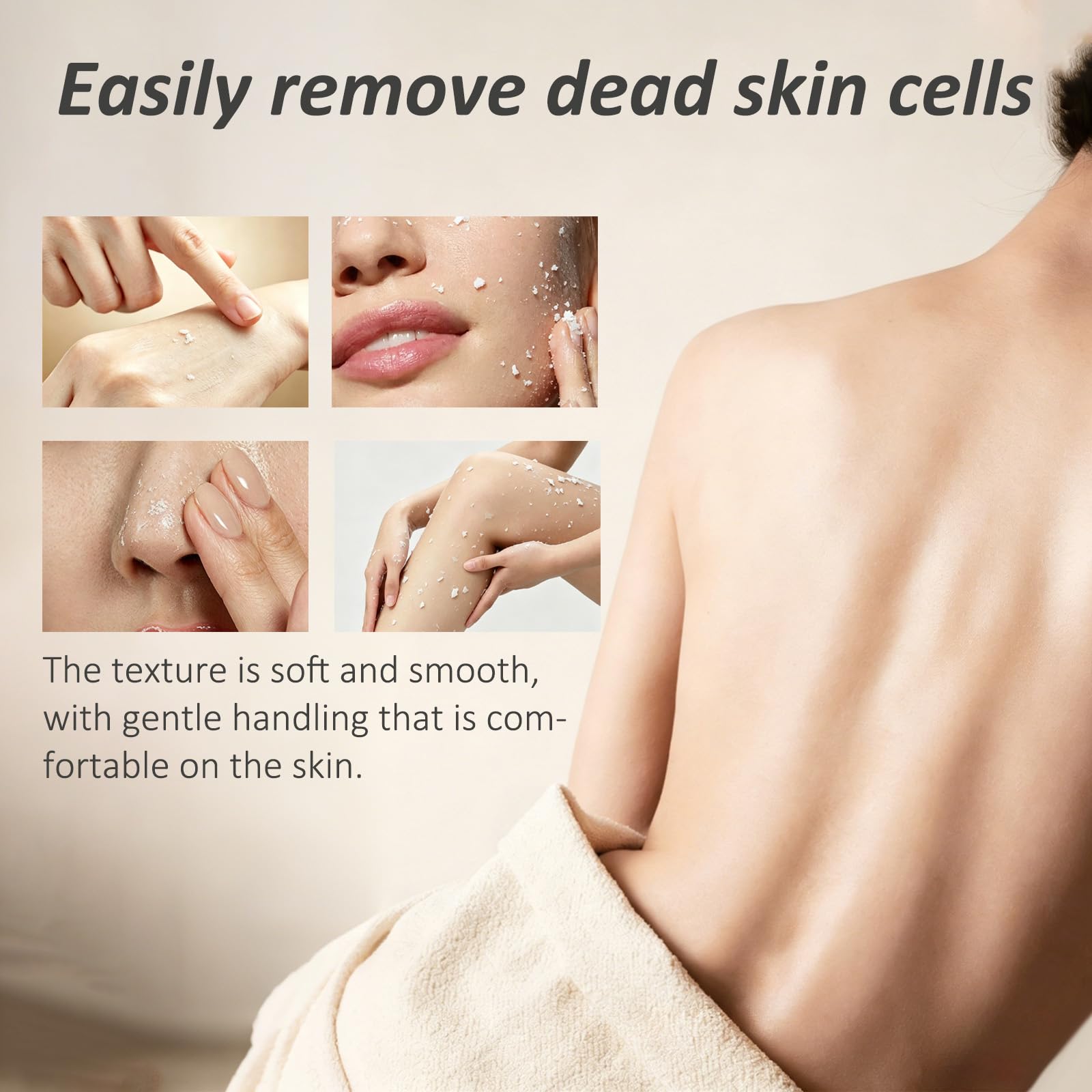 CORACODE post-rinse cheek showing smoother, hydrated skin finish