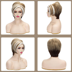 Coraline back updo detail displays elegant tucked effect for secure styling