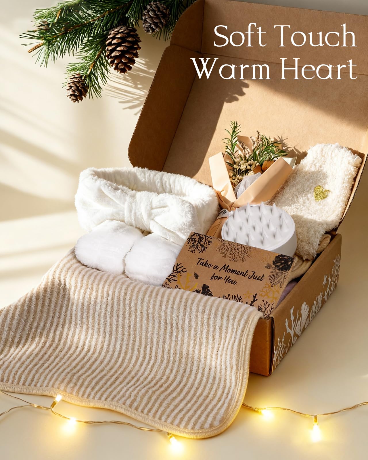 Coralogo towel and socks texture detail displaying plush fibers for cozy post-bath comfort