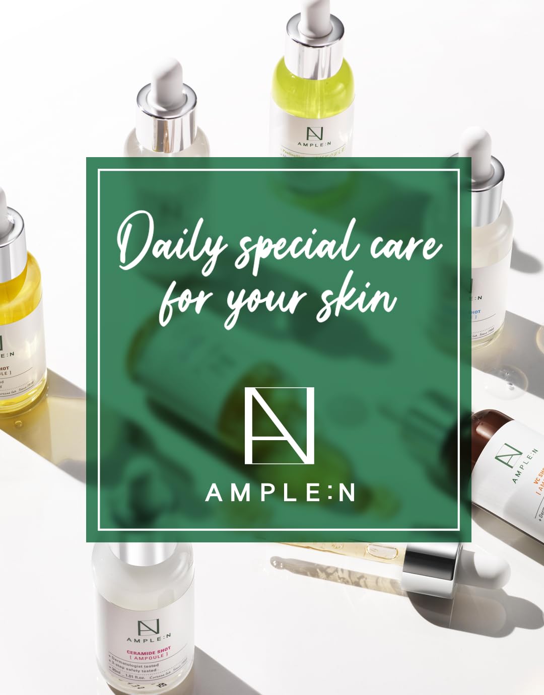 CORÉANA ampoule in bathroom routine demonstrating daily-use convenience