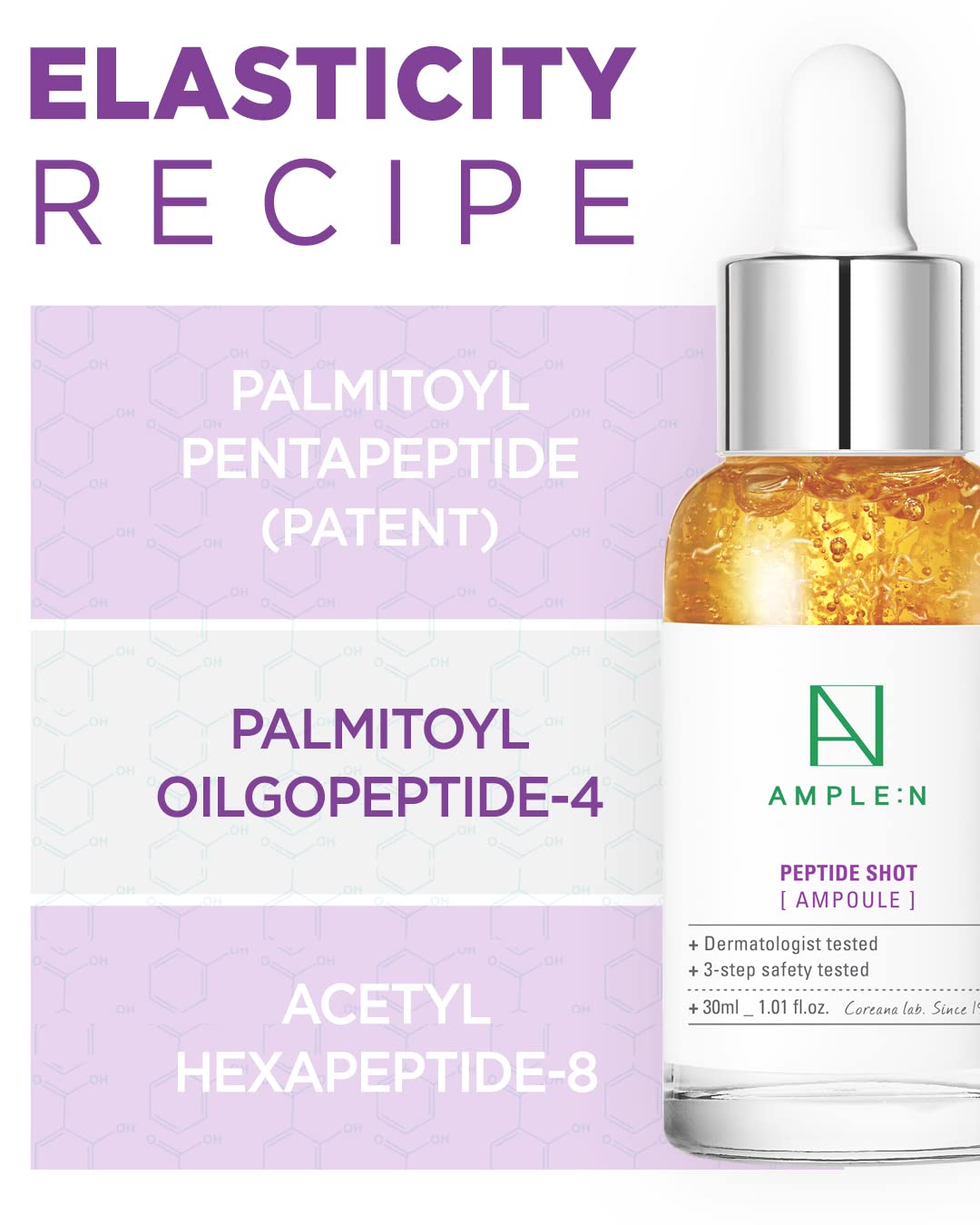 CORÉANA visible peptide threads dissolving offering targeted boost