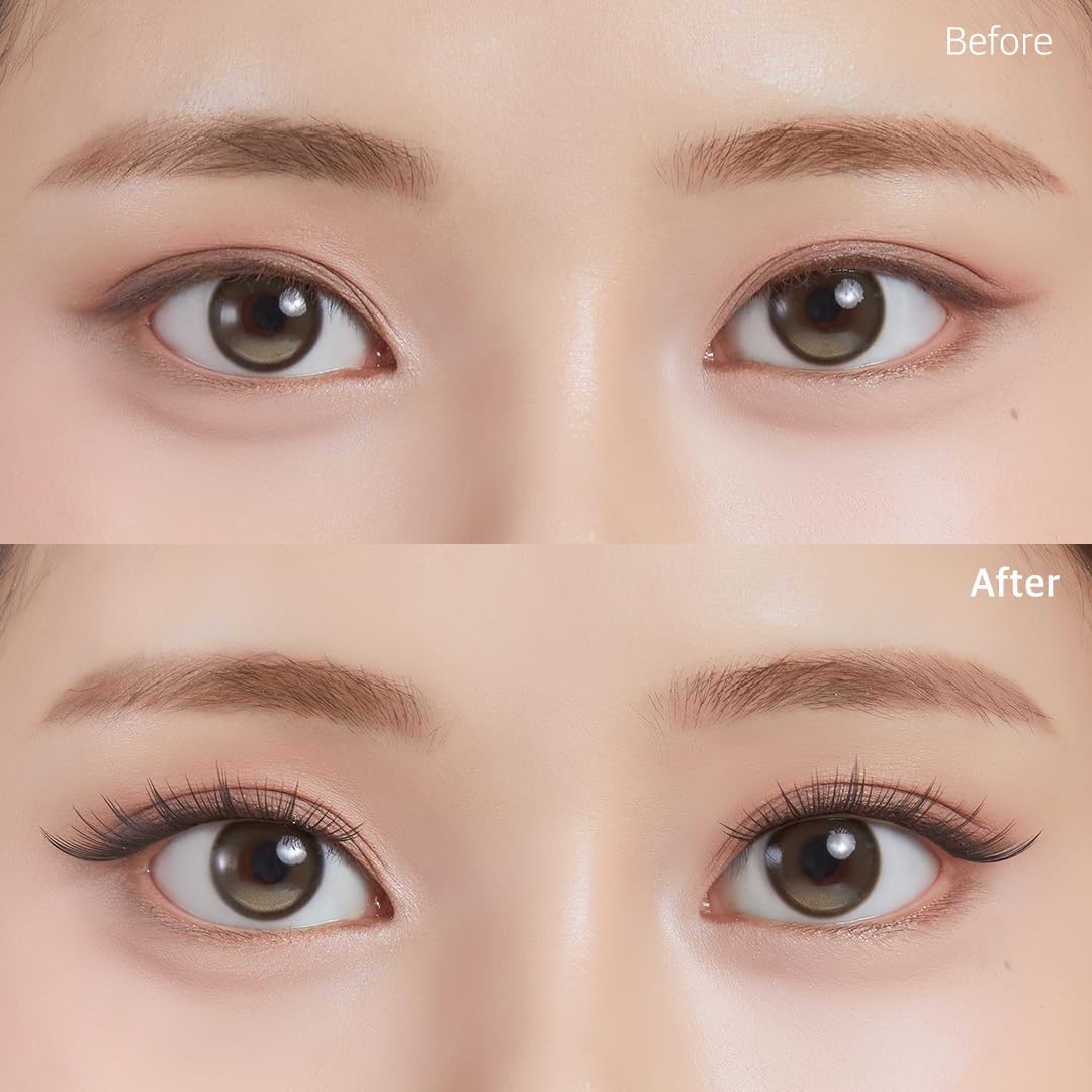 CORINGCO lashes worn in daylight showing natural enhancement and comfort