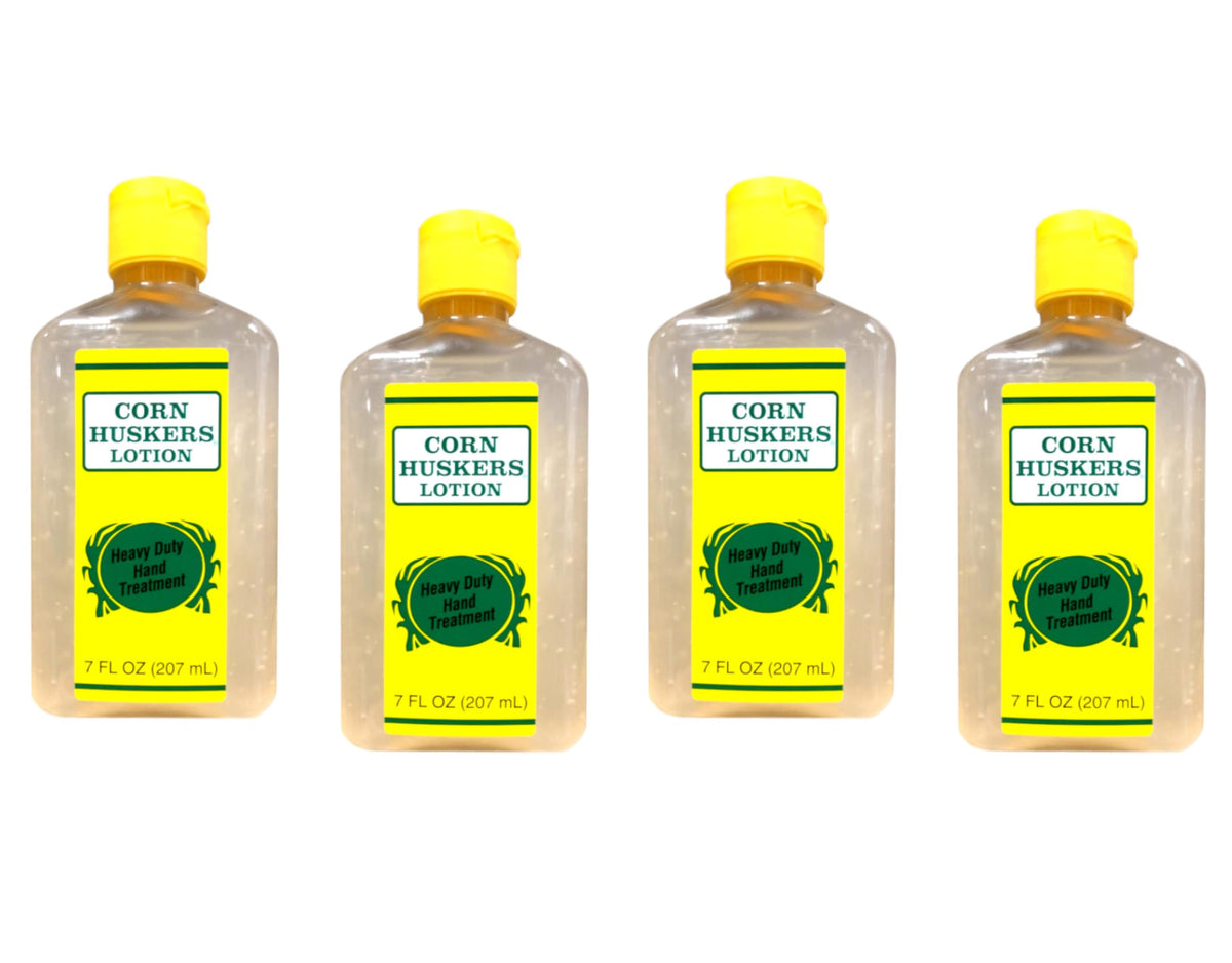 Corn Huskers front packaging showing bottle and label benefit