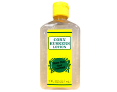 Corn Huskers tube close-up emphasizing cap and easy-squeeze convenience