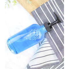 Cornucopia Brands bottles styled on bathroom counter for neat organization