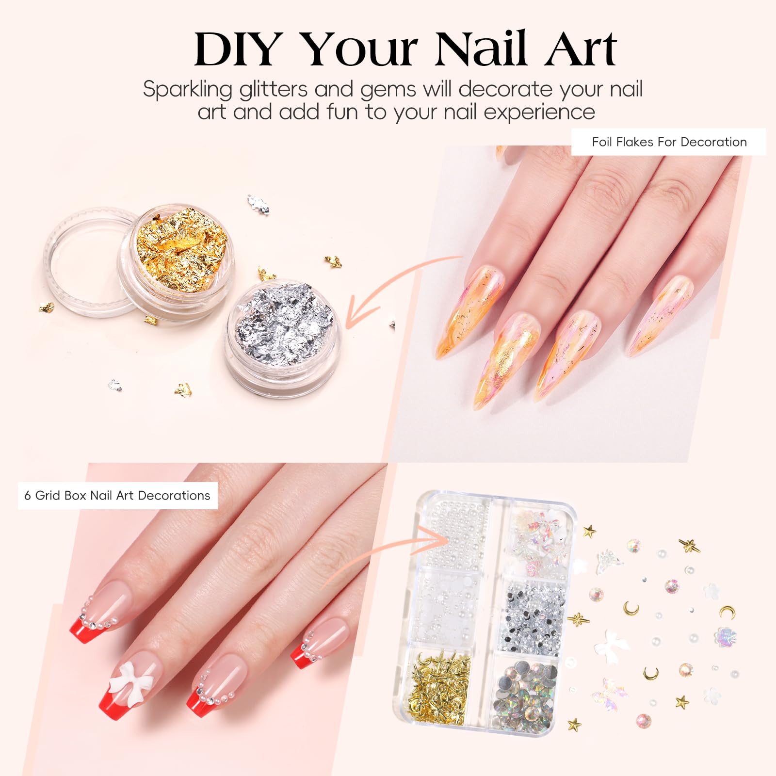 COSCELIA manicure tools and cleaner ready for precise nail prep