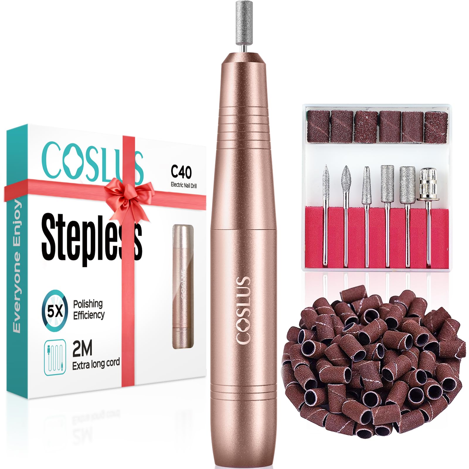 COSLUS front packaging showing kit contents and benefits