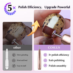 COSLUS pen handpiece closeup for precise ergonomic control