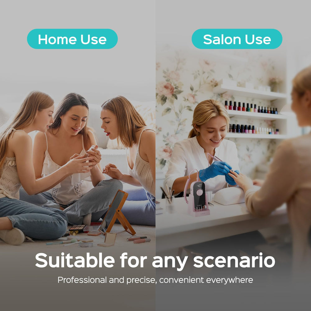 COSLUS E51 on salon desk in use showing professional-ready setup