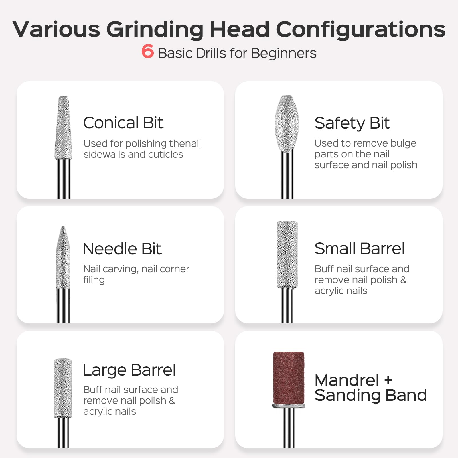COSLUS hand holding drill to show scale and lightweight travel-friendly size