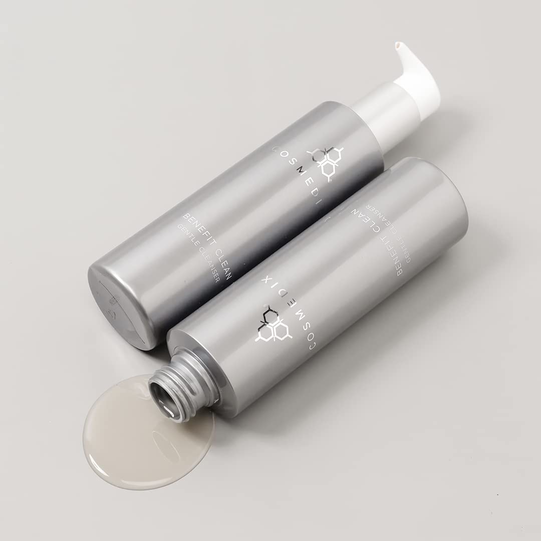 COSMEDIX packed in travel bag ready for on-the-go skincare benefit