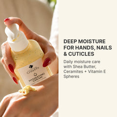 Cosmétiques Créatifs close-up of shea butter texture illustrating rich moisturization benefit
