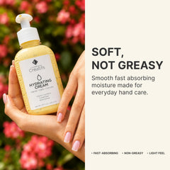 Cosmétiques Créatifs focus on nails and cuticles showing strengthened, nourished benefit