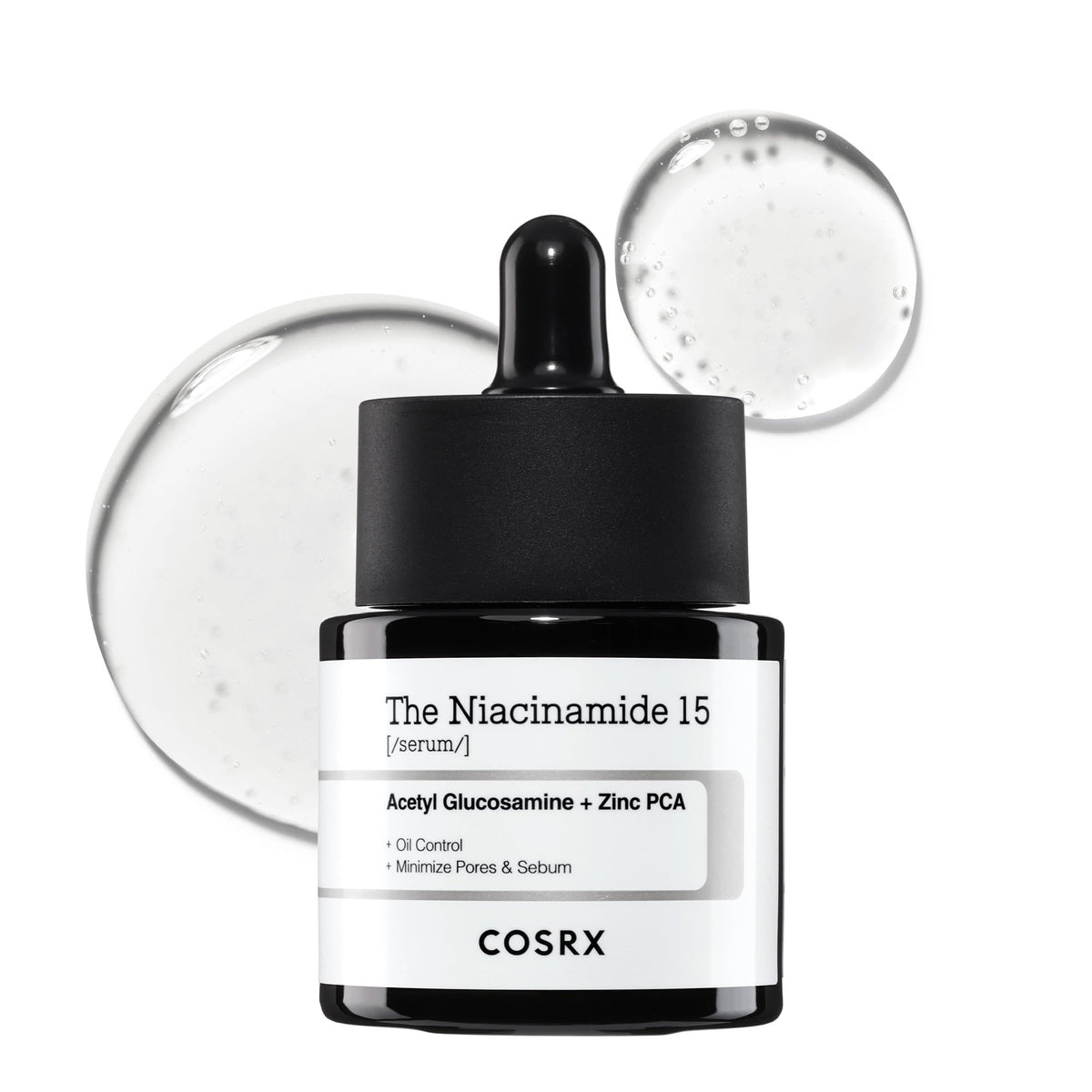 COSRX front bottle view highlighting compact size and easy dispensing