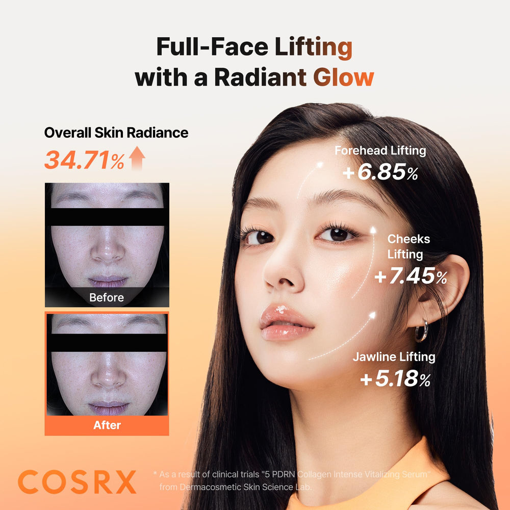 COSRX 3.38 fl oz size comparison demonstrating travel-friendly, generous supply benefit