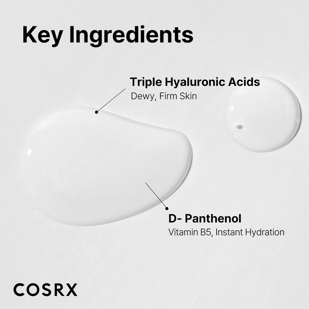 COSRX ampoule on hand to show size and easy dropper dosing benefits