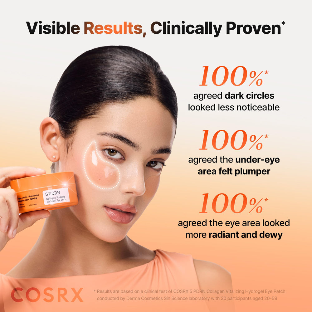 COSRX lifestyle shot in morning routine demonstrating quick brightening prep