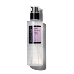 COSRX front packaging showing bottle and clear label, communicates trustworthy exfoliation