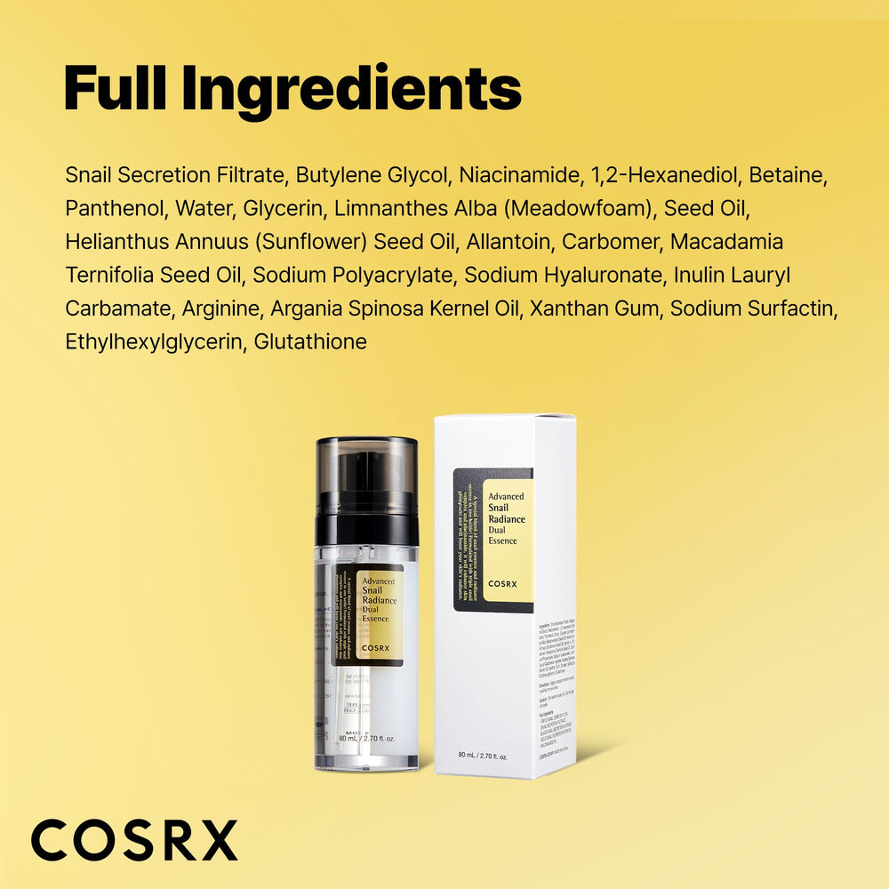 COSRX bottle styled on bathroom shelf conveying daily routine ease
