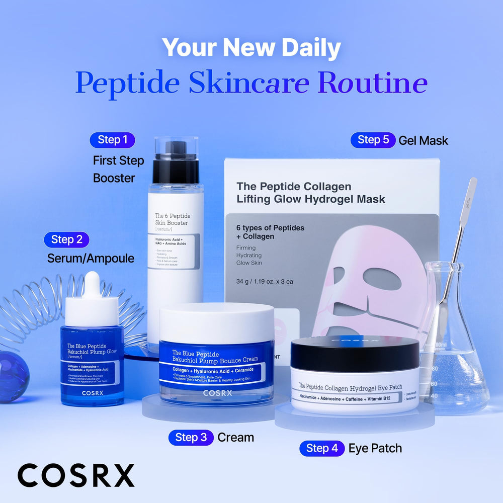 COSRX outer box packaging with branding, assures authentic Korean skincare