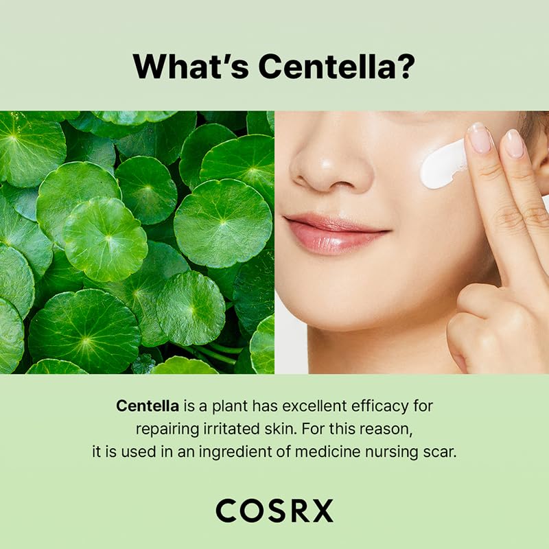 COSRX small spatula applying cream showing targeted application benefit