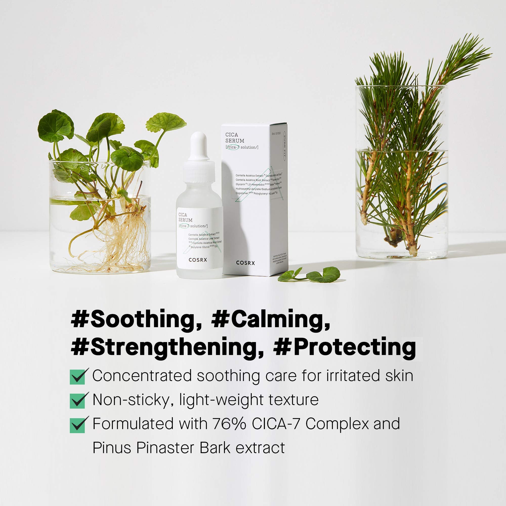 COSRX dropper dispensing serum, illustrating precise application and control