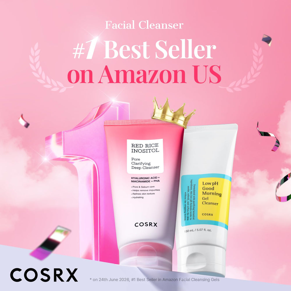 COSRX close-up of creamy texture emphasizing effective pore lifting
