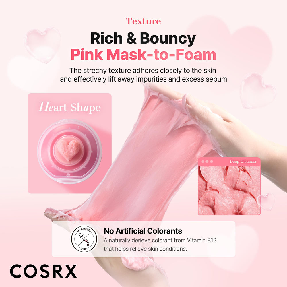 COSRX applied as a wash-off mask showing deeper blackhead care