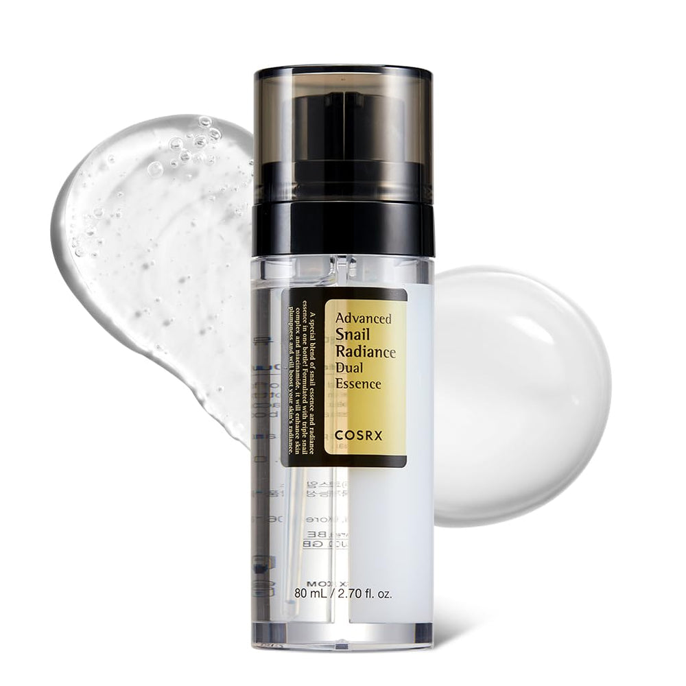 COSRX front packaging showing dual essence bottle and label benefits