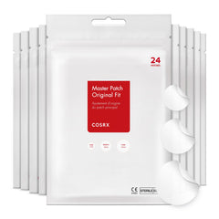 COSRX front packaging showing 240 hydrocolloid patches for fast spot protection