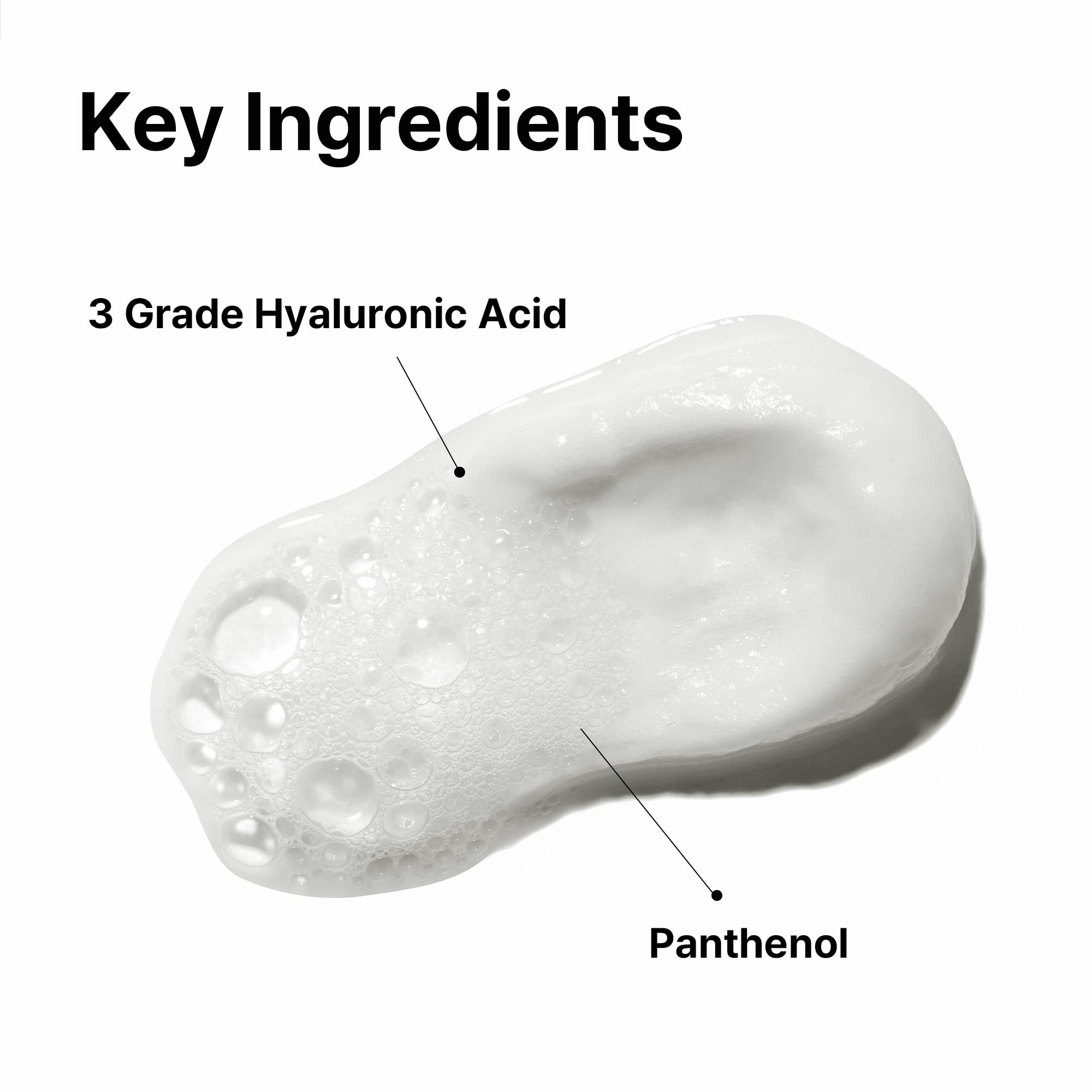 COSRX cleanser in hand demonstrating easy foam application and rinseability