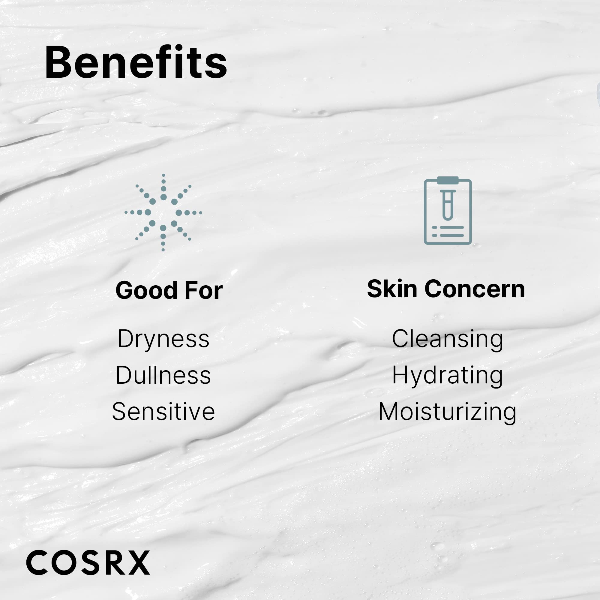 COSRX bottle beside common items showing 5.07 fl oz size and scale