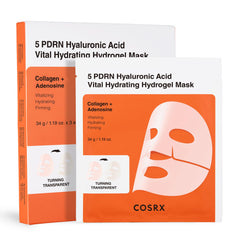 COSRX hydrogel front packaging showing product clarity and benefits